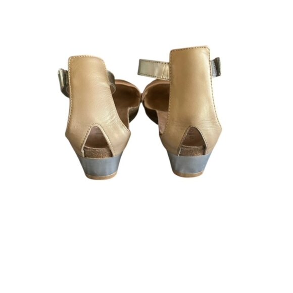 Naot Pixie Wedge Sandal in Pink/Silver Combo 41 - Picture 4 of 6